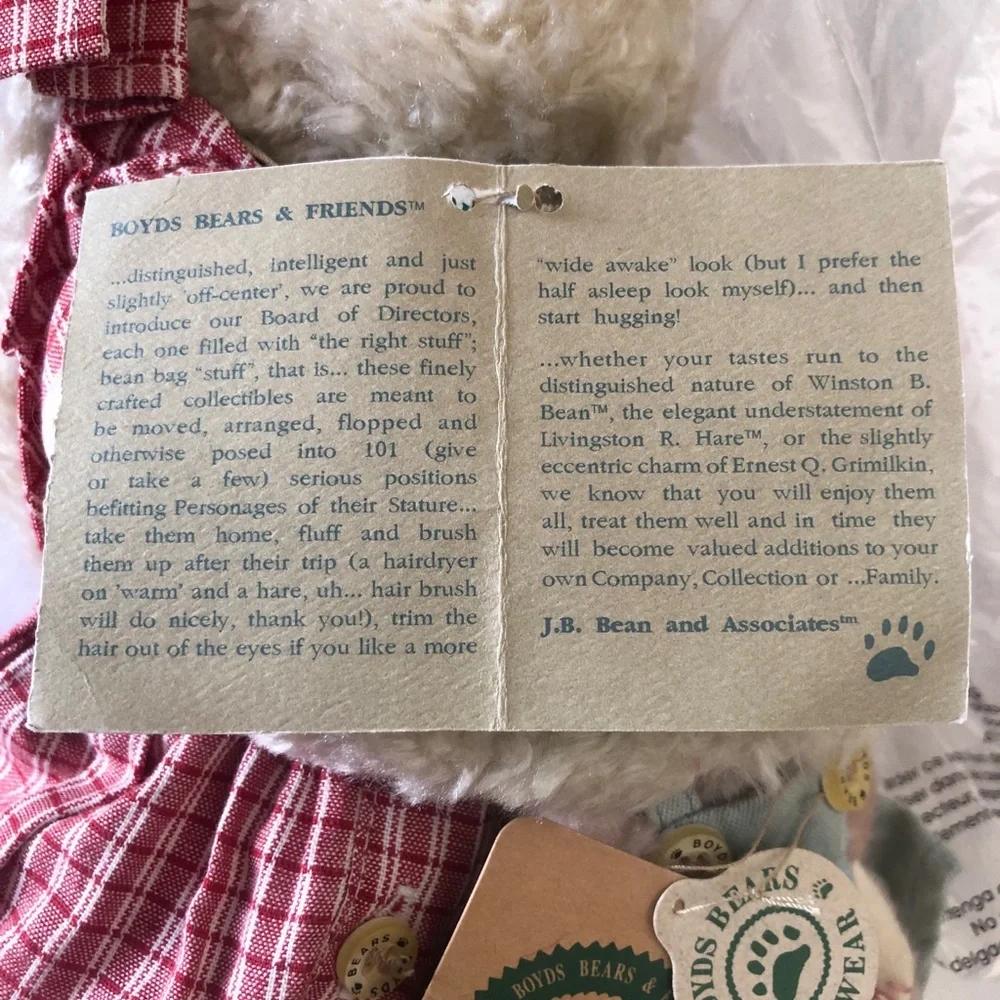 Boyds Bears Momma O'Harea and Bonnie Blue Bunny Rabbits NWT